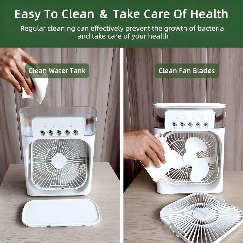 Buy Now & Get 50% OFF – Limited Time Offer! 4-in-1 Air Cooler | USB Humidifier + Night Light + Fan