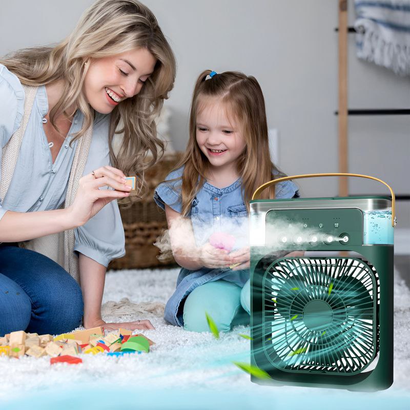 Buy Now & Get 50% OFF – Limited Time Offer! 4-in-1 Air Cooler | USB Humidifier + Night Light + Fan