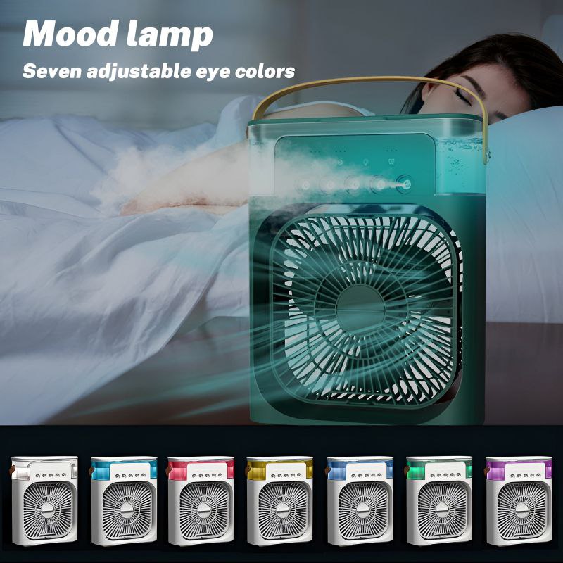 Buy Now & Get 50% OFF – Limited Time Offer! 4-in-1 Air Cooler | USB Humidifier + Night Light + Fan