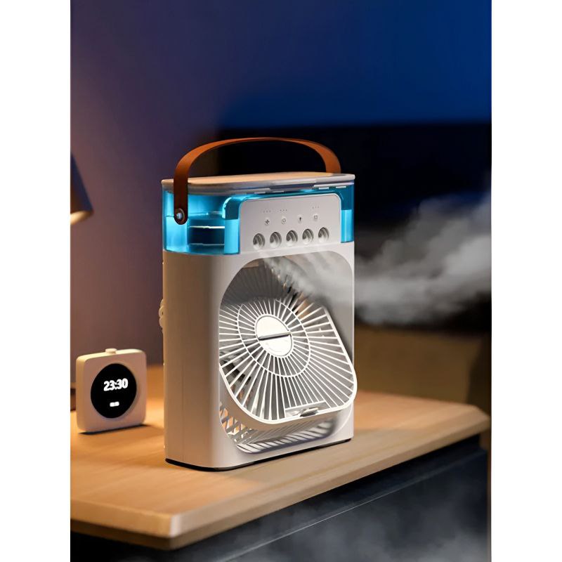 Buy Now & Get 50% OFF – Limited Time Offer! 4-in-1 Air Cooler | USB Humidifier + Night Light + Fan